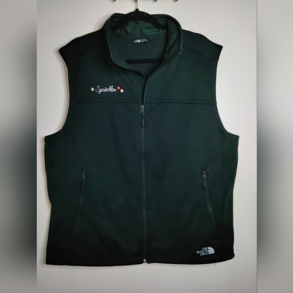 The North Face (Sz XL) Men's Black Ridgeline Soft Shell Front & Pocket Zip Vest